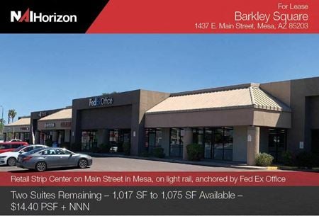 Photo of commercial space at 1437 E Main St in Mesa