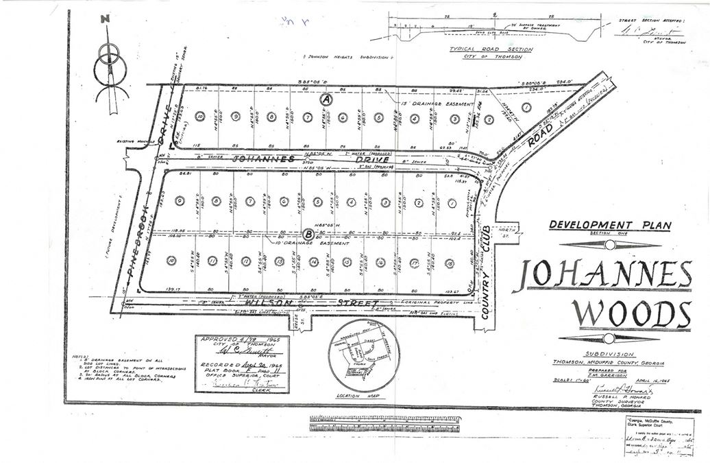 27 Residential Lots - Johannes Woods