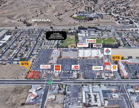 Retail space for Rent at 313 & 587 W Los Angeles Avenue in Moorpark