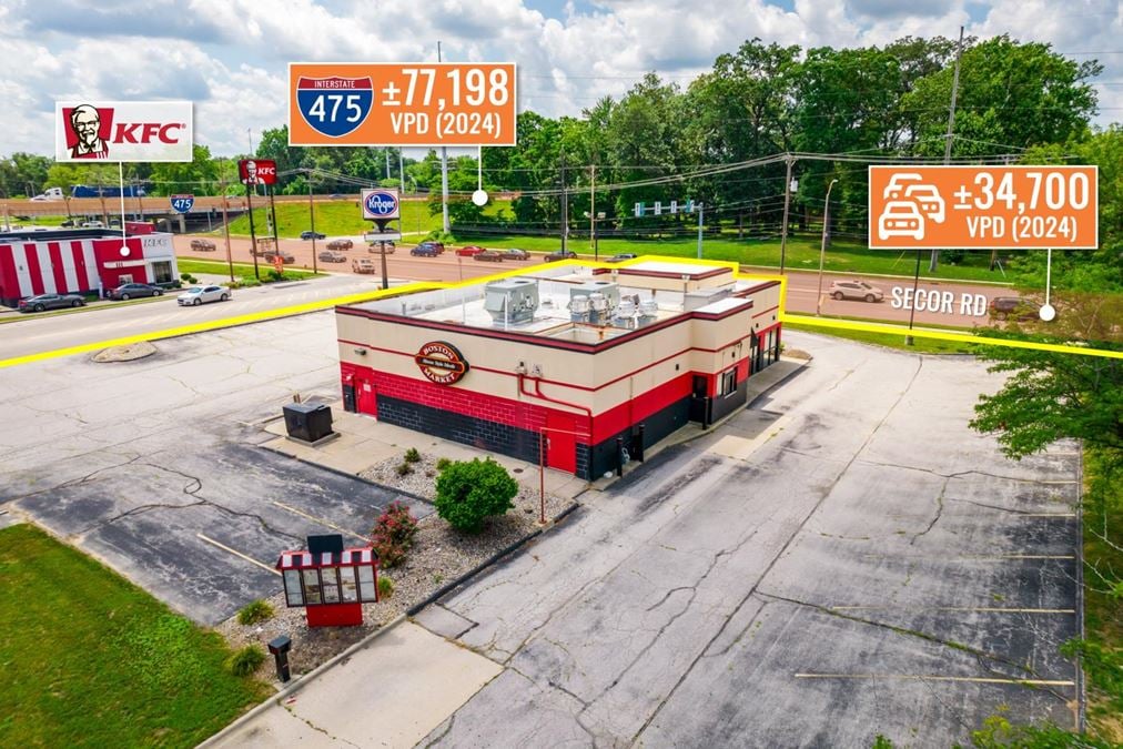 REIT Sale | Former Boston Market | Kroger Adjacent | 34K VPD | Drive Thru
