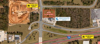 1.26 Acres | C-4 Commercial Land Near I-30
