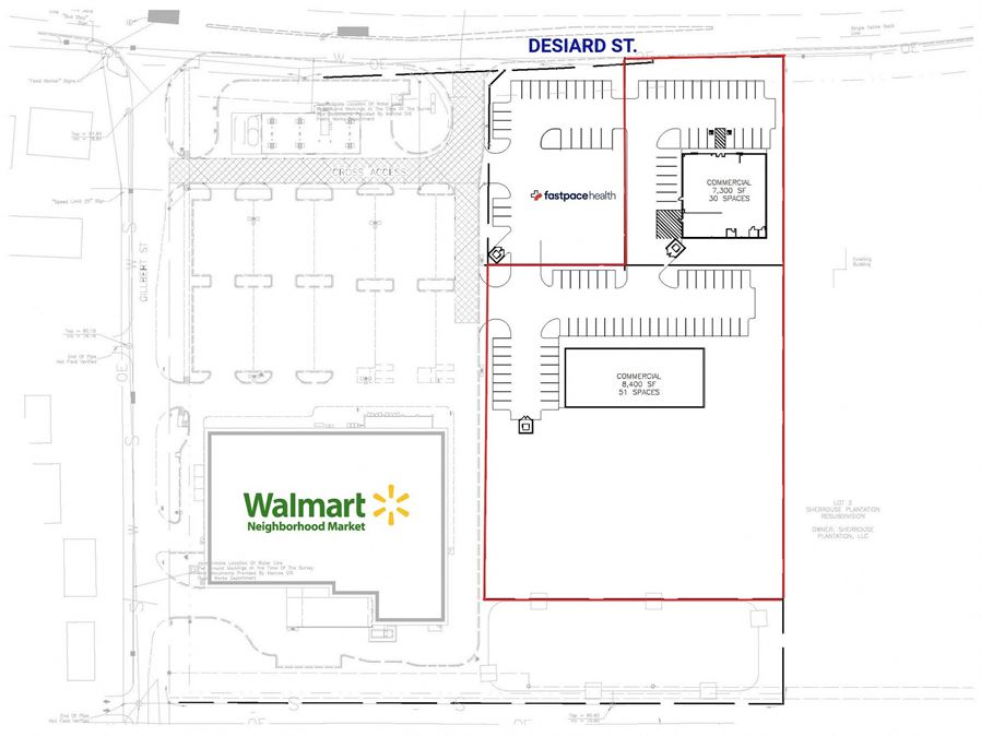 Outparcel Available - adjacent to Neighborhood Walmart