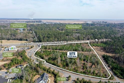 ±9.393 Commercial Acres on GA Hwy 144 (Ford Ave)