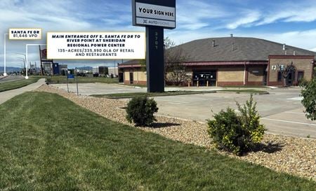 Photo of commercial space at 3701 S Santa Fe Dr in Sheridan