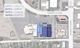 For Lease: Up to ±35,701 SF of Newly Renovated Medical/Retail Space