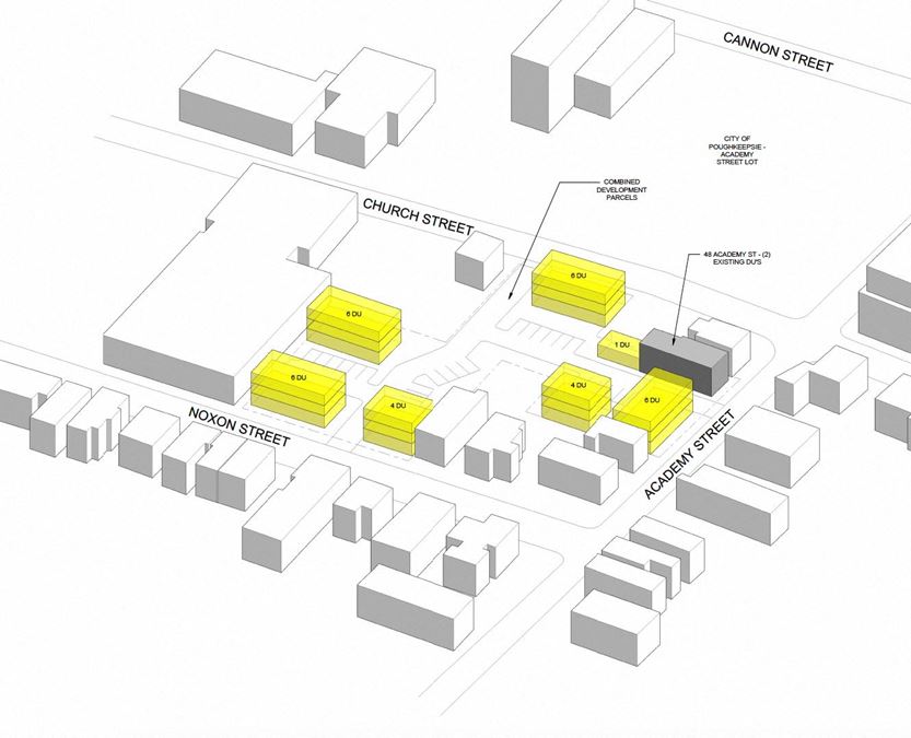 11 Parcel Development Site - Church St, Academy St, & Noxon St