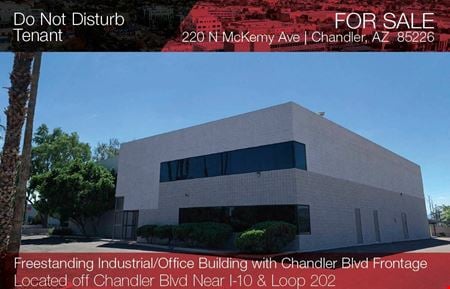 Industrial space for Sale at 220 N Mckemy Ave in Chandler