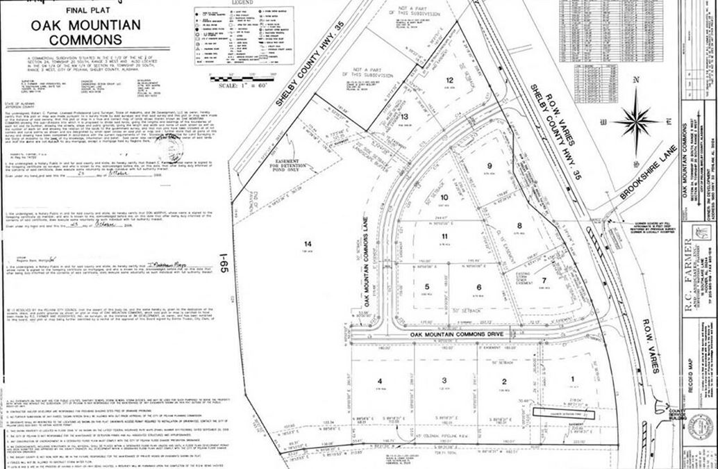 Oak Mountain Commons Lots