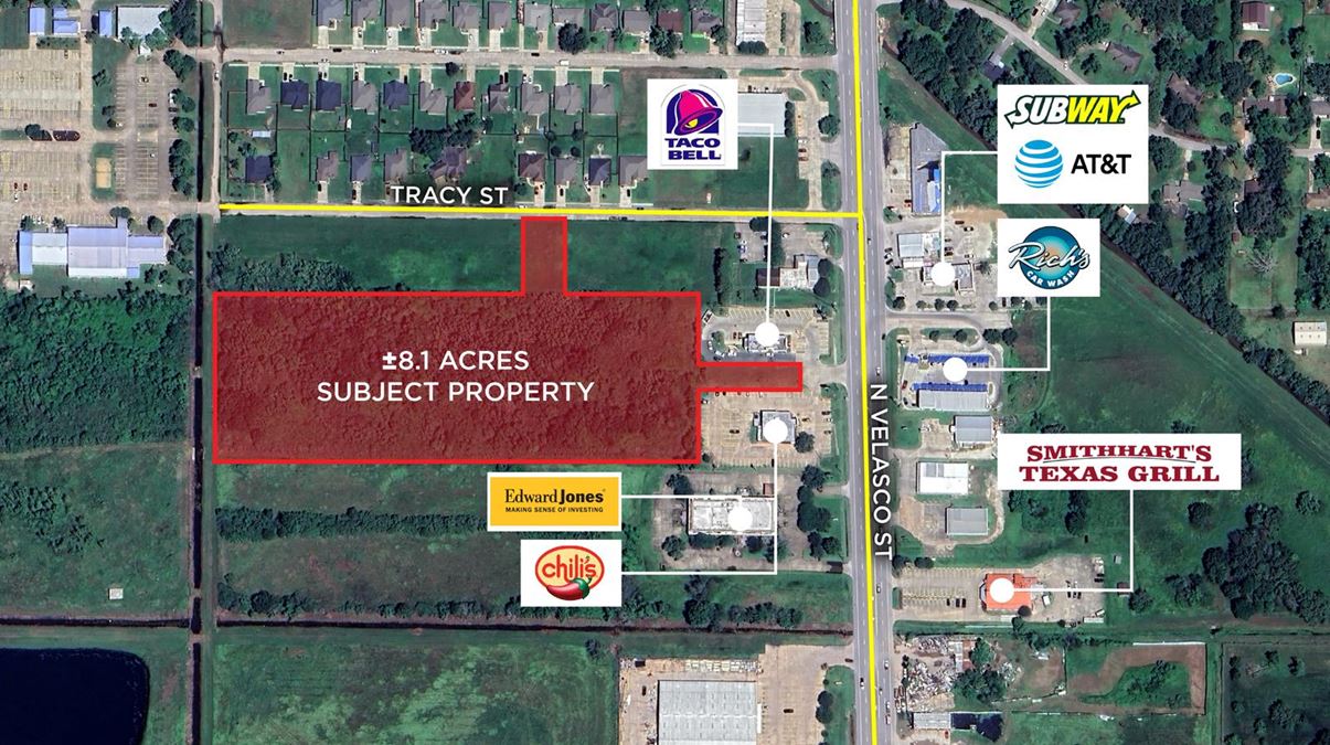 ±8.1 Acres Commercial Land - Angleton