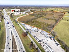 +/- 75 Acre Commercial Development Site - Madison County - Richmond FOR SALE