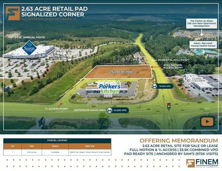 Photo of commercial space at 140 Jefferson Davis Hwy in Aiken