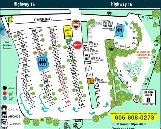 Rapid City RV Park - Rapid City, SD