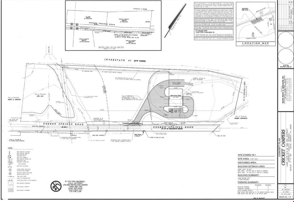 PRICE IMPROVEMENT M1 Zoning-4.3 AC-I 85 and Goshen Springs Road