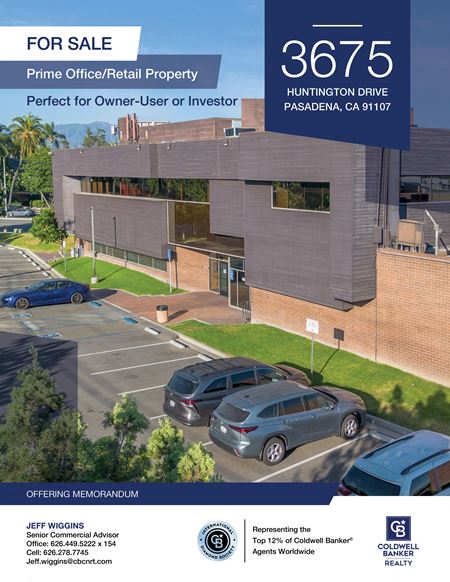 Office space for Sale at 3675 Huntington Dr in Pasadena