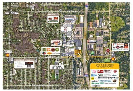 Retail space for Rent at 785 Alpha Dr in Highland Heights