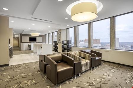 Shared and coworking spaces at 7733 Forsyth Boulevard Suite 1100 in Clayton