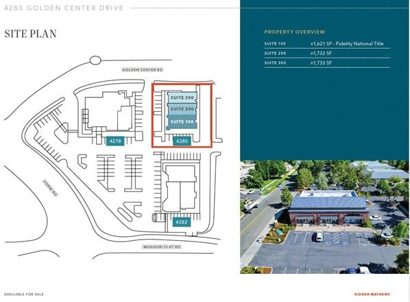 Retail space for Sale at 4280 Golden Center Drive in Placerville