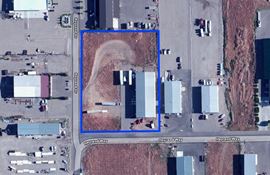 Clean high bay industrial warehouse