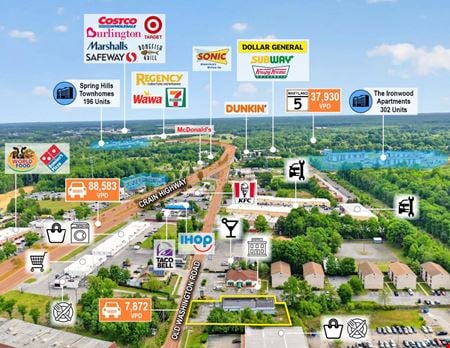 Retail space for Sale at 2242 Old Washington Rd in Waldorf