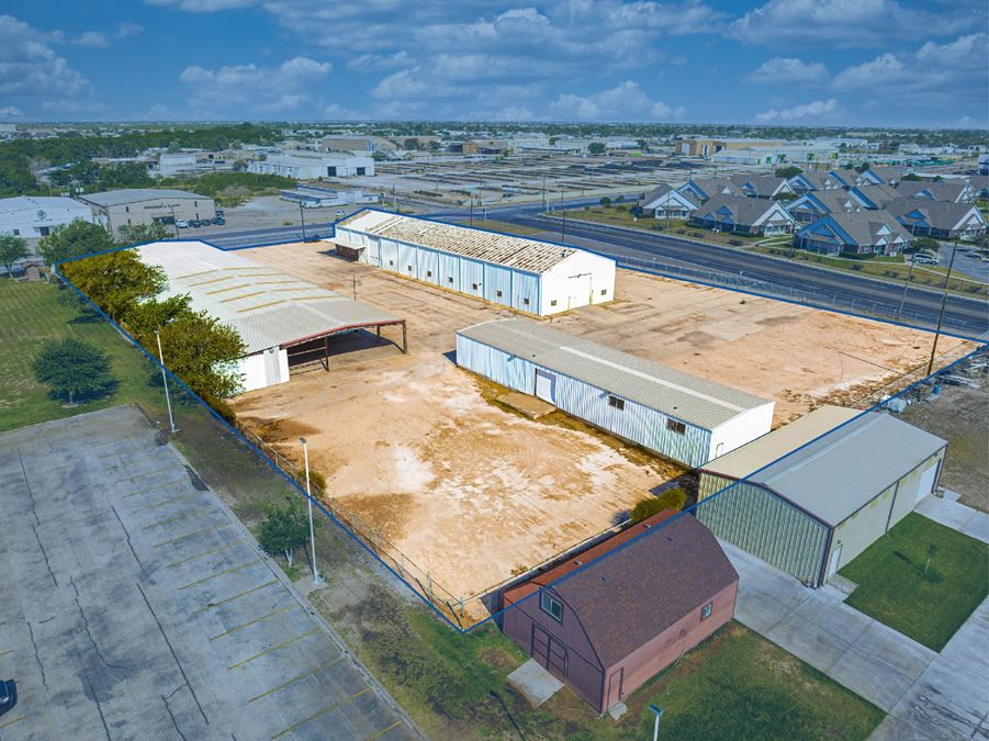 3 Industrial Buildings, Cranes, Covered Storage