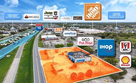 Retail space for Sale at 12150 Interstate I-10 Service Rd in New Orleans