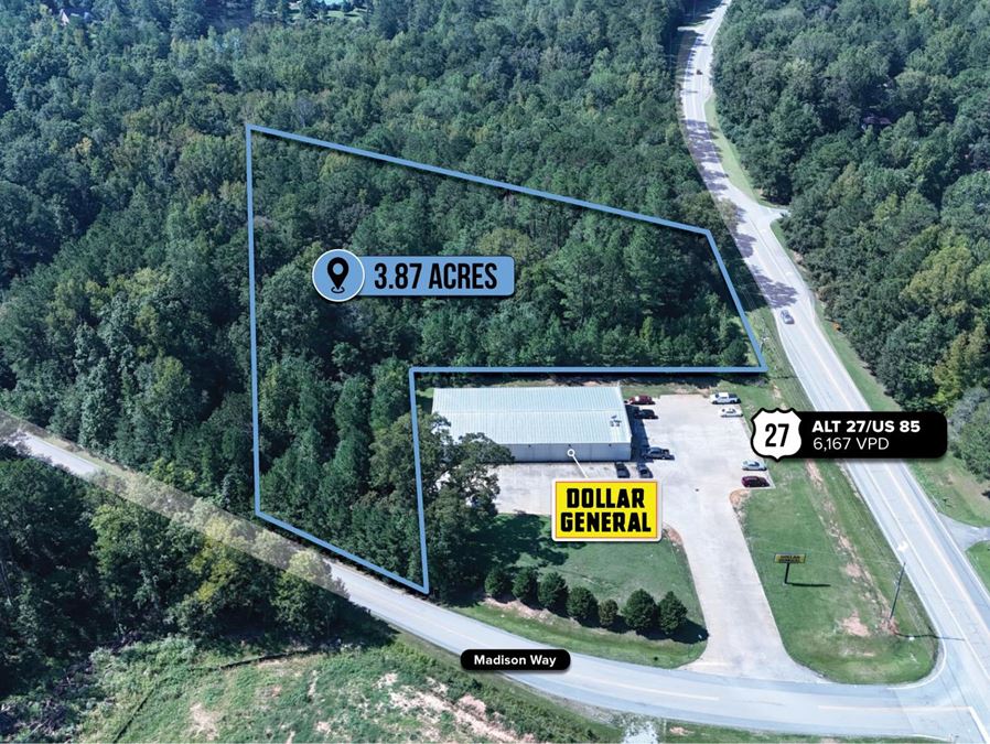 $1 Auction – 3.87 Acre Parcel | $116K Annual HH Income | Columbus, GA MSA