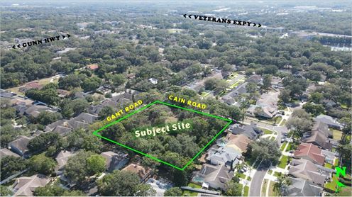 6501 Gant Rd :: 2.18 AC :: Residential land for development ::  Citrus Park/ Carrollwood