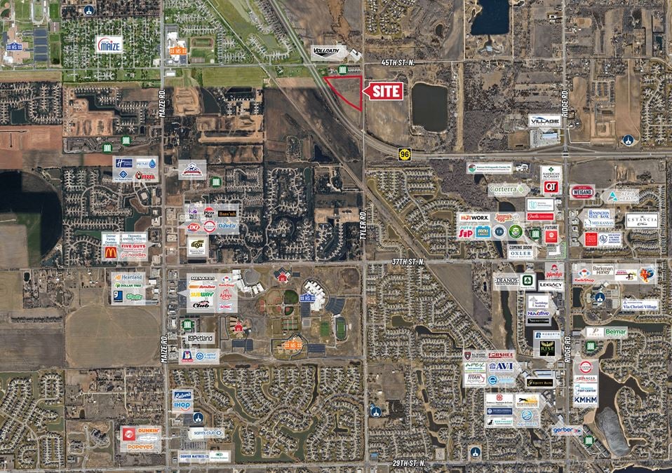 PRIME DEVELOPMENT GROUND IN NW WICHITA FOR SALE