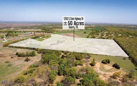±50 Acres for Sale in Kaufman County - Scurry