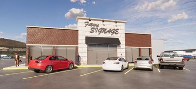 New Construction Retail Building
