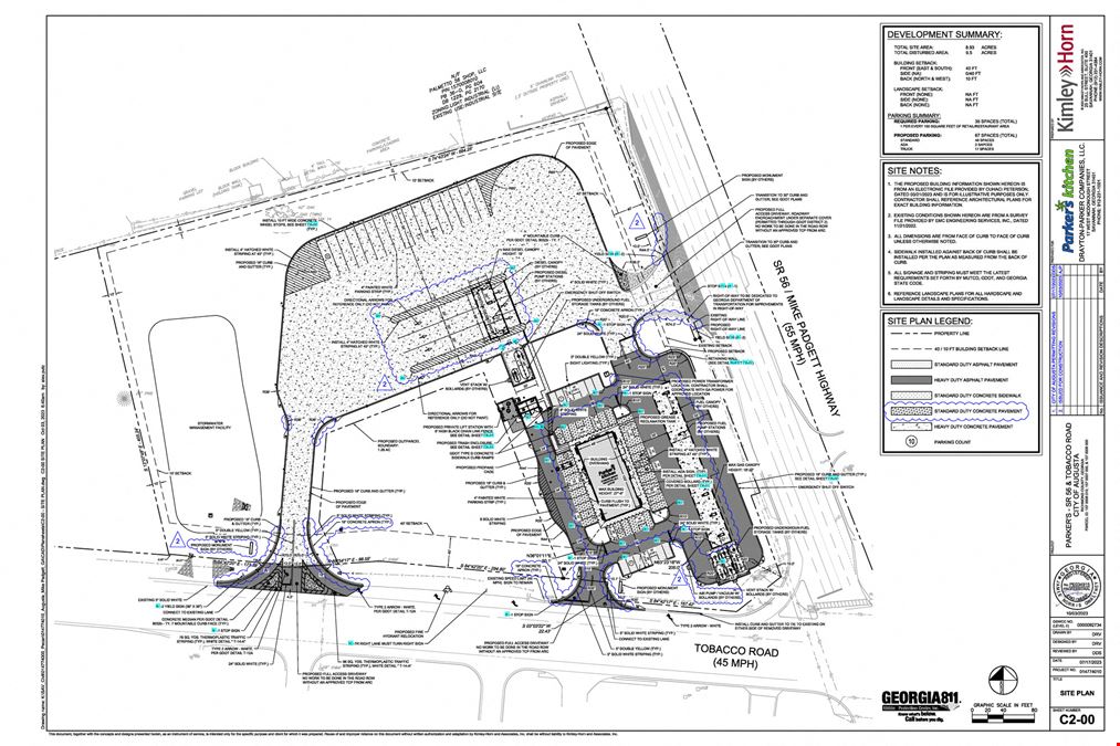 1.28 Acre Pad Ready Site | Parker's Kitchen Residual