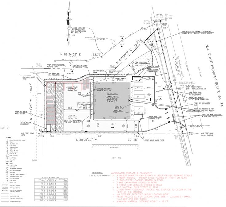 Approved Building Plans & Engineering Site Plan