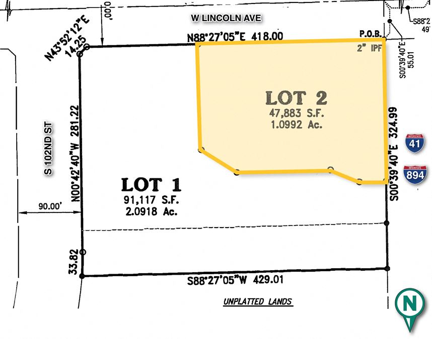 Lincoln Ave Outparcel