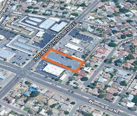 VacantLand space for Sale at 8500 Indian School Rd. NE in Albuquerque