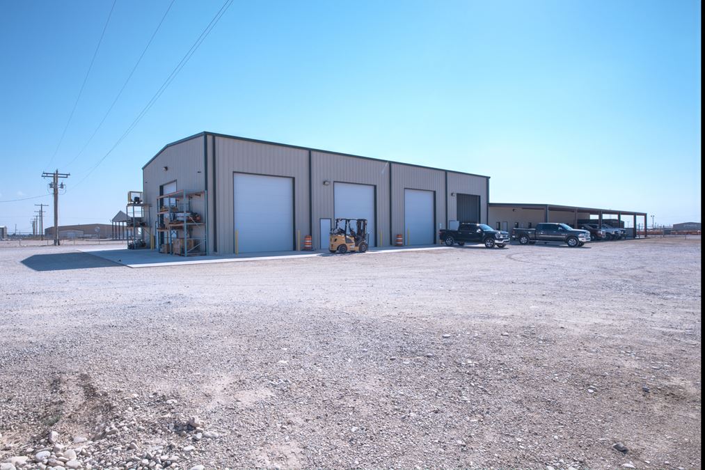 Crane Served Shop & Premium Office Space in Carlsbad, NM!