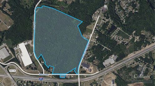 ±134 Acres Industrial Development Land in Cherokee County