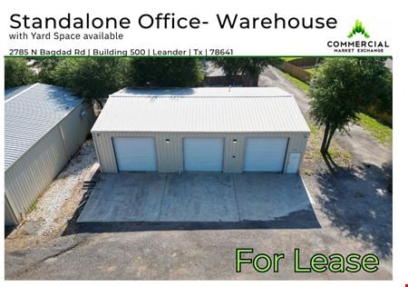 Industrial space for Rent at 2785 N Bagdad Rd Bldg. 500 in Leander