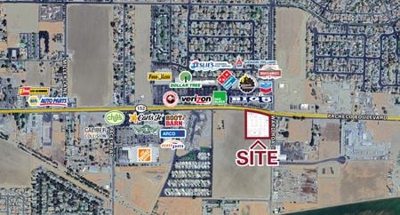 Photo of commercial space at SWC Ward Rd & State Hwy 152 in Los Banos