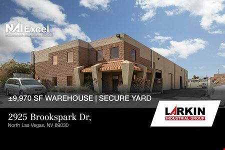 Photo of commercial space at 2592 Brookspark in North Las Vegas
