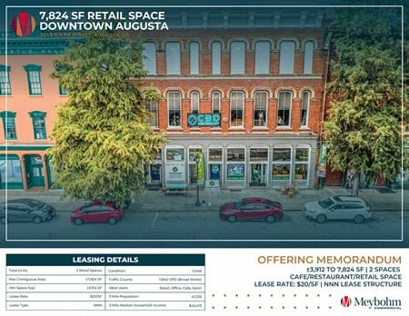 Retail space for Rent at 305 8th St in Augusta