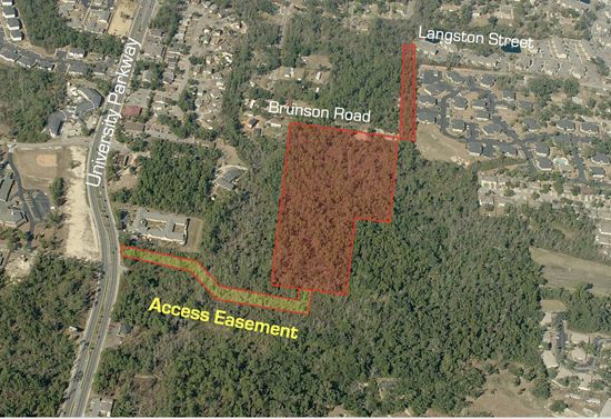 Multi-family site near the University of West Florida