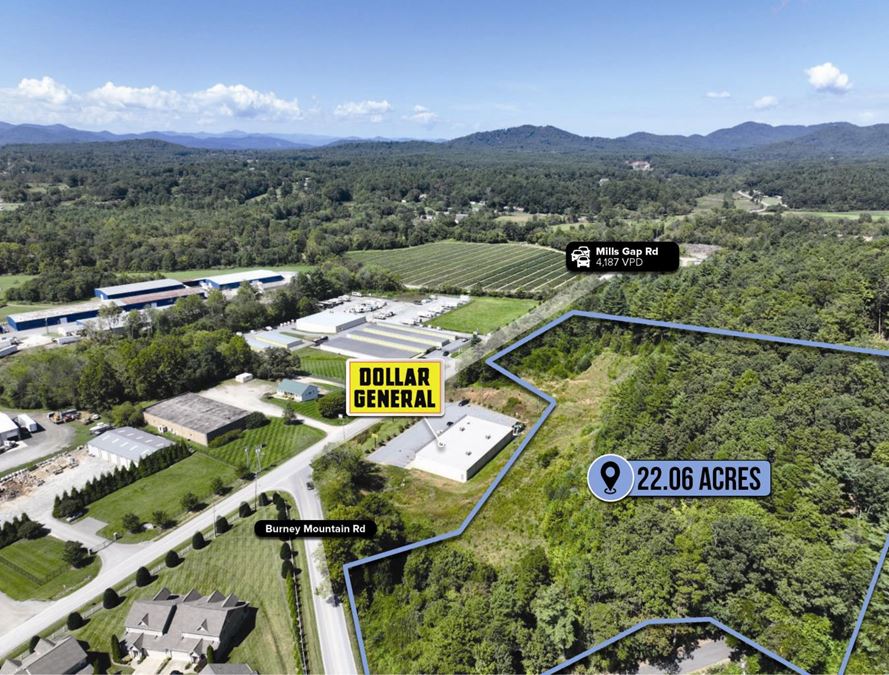 $1 Auction – 22 Acre Parcel | Asheville MSA