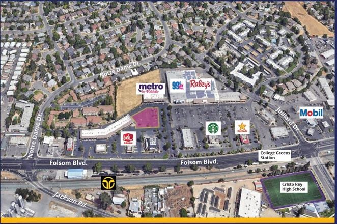 VacantLand space for Sale at Folsom Boulevard in Sacramento