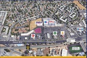 Folsom Boulevard Shopping Center Pad for sale