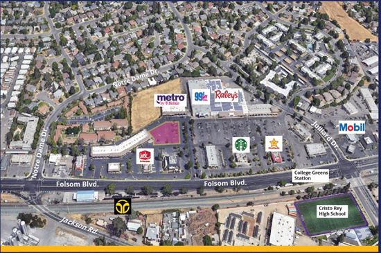 Folsom Boulevard Shopping Center Pad for sale