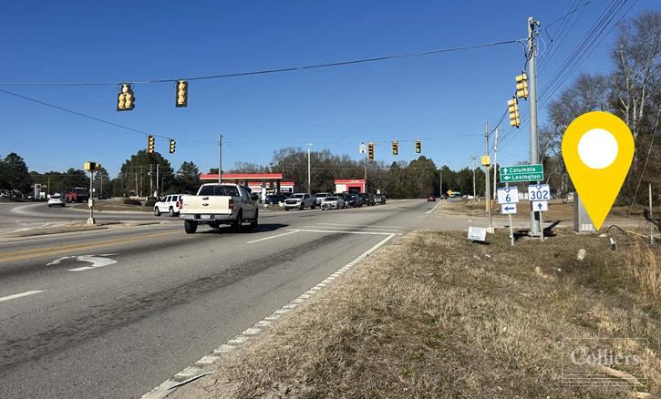 ±3.54-acre convenience store site with frontage in Lexington, SC