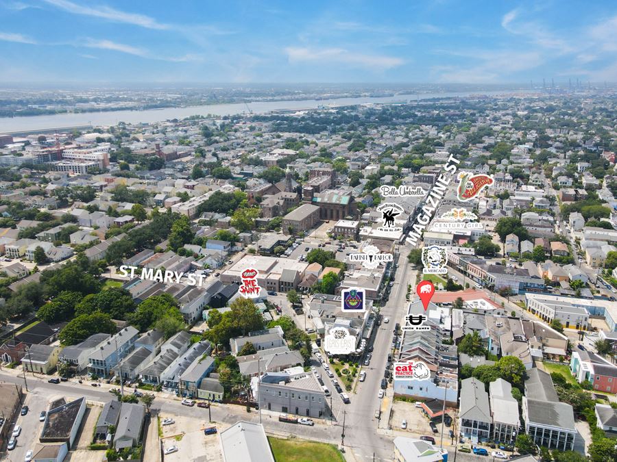 Retail/Office Suites in the Prominent Lower Garden District