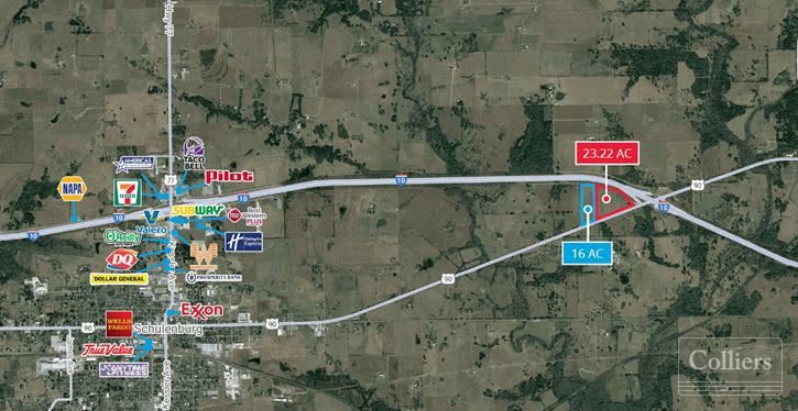 For Sale | ±16-39.22 Acres Available in Schulenburg, TX