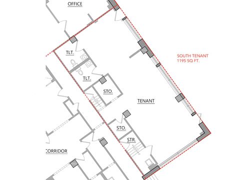 7100 S South Shore Drive - +/- 1,198 SF Former Bakery