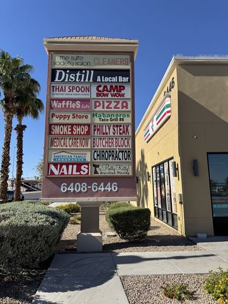 Retail space for Rent at 6446 North Durango Drive in Las Vegas